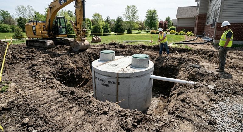 Septic System Installation in Columbus, OH
